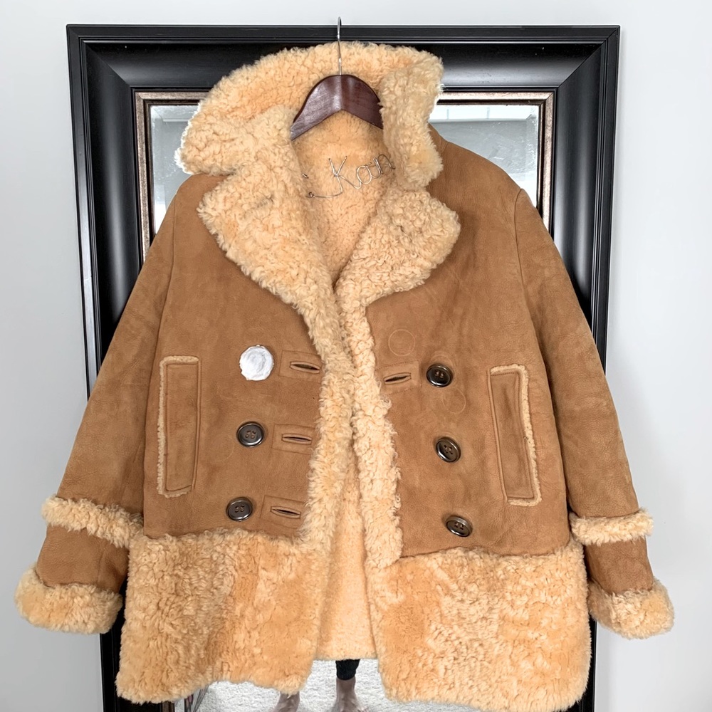 COACH Shearling Leather/Suede Jacket